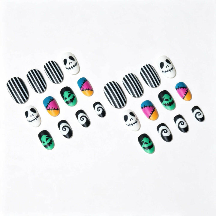 Creative Halloween Nail Art Design Set