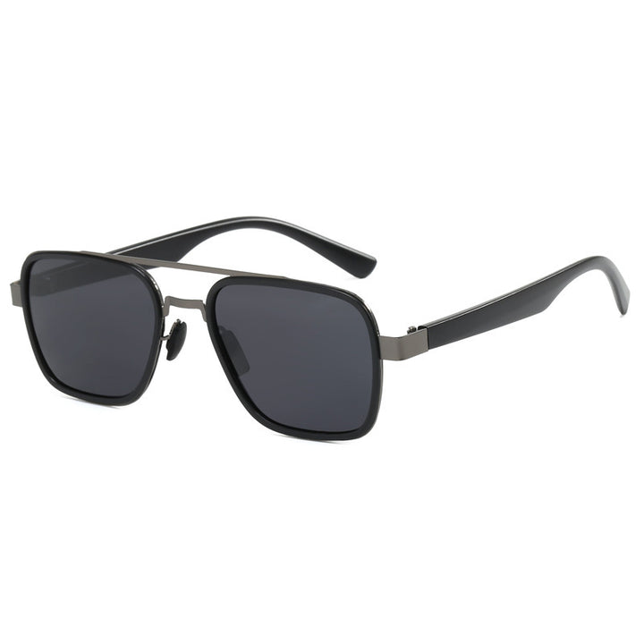 Ladies' fashionable sunglasses with square frame and innovative lenses Kalsten