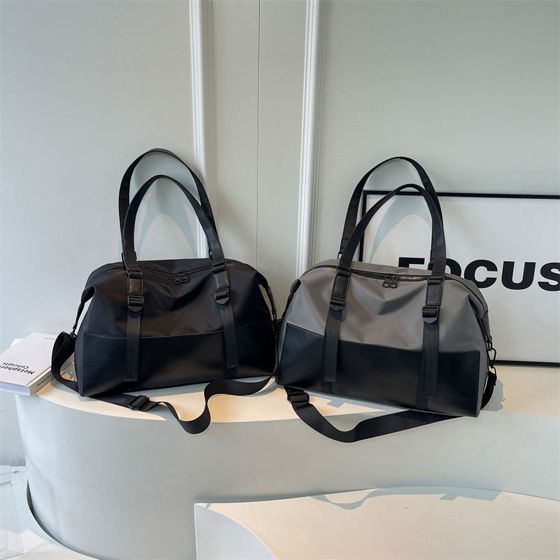 Fashion-Forward Structured Travel Duffle Bag Kalsten