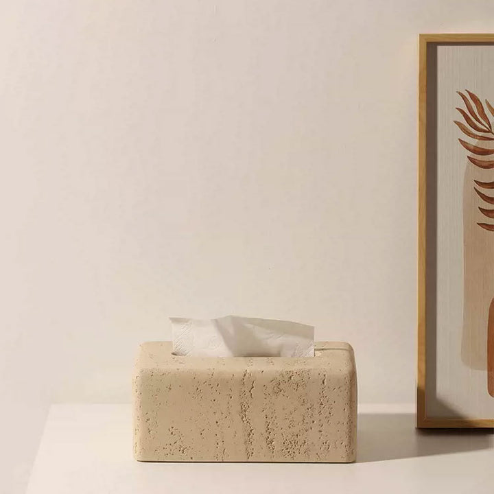 Minimalist Desktop Tissue Box Holder
