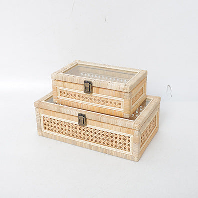 Handcrafted Decorative Woven Storage Box Kalsten