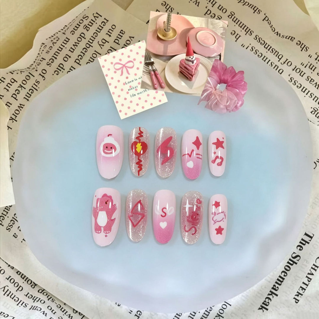 Creative Cartoon Nail Art Set Kalsten