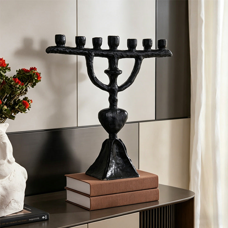 Sculptural Decorative Candle Holder