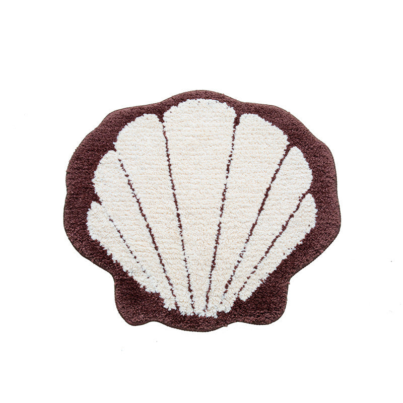 Shell-Shaped Bath Mat Kalsten