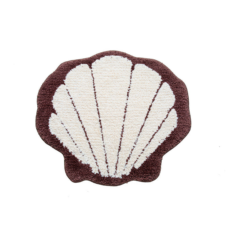 Shell-Shaped Bath Mat Kalsten