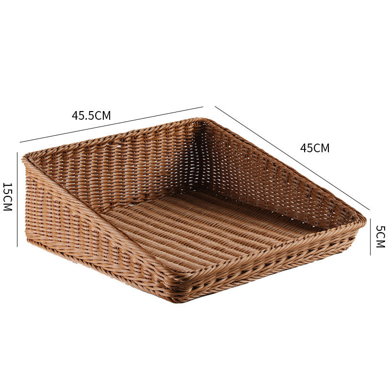 Unisex Portable Storage Box made of Woven Rattan Kalsten