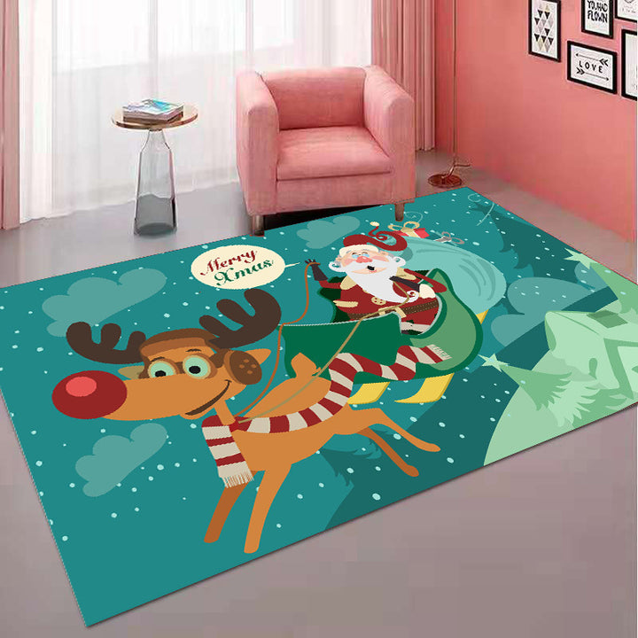 Festive Decorative Christmas Area Rug Kalsten