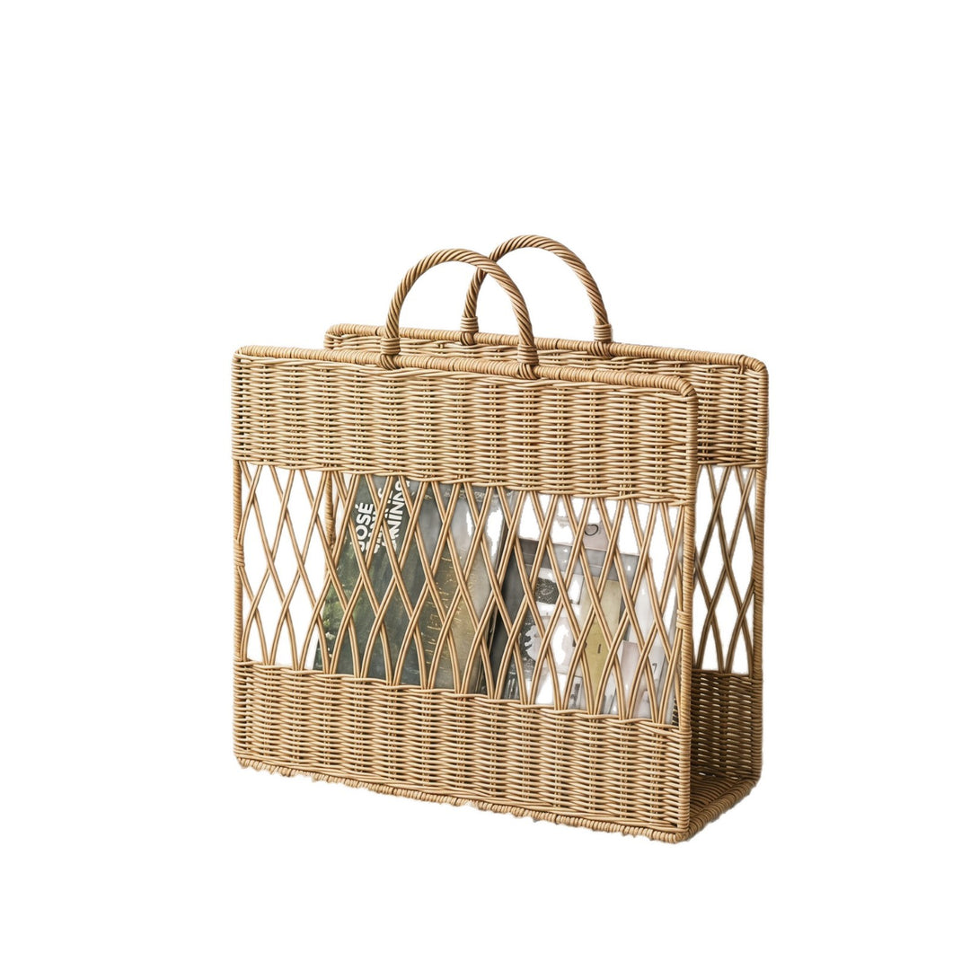 Handmade storage basket with viewing window Kalsten