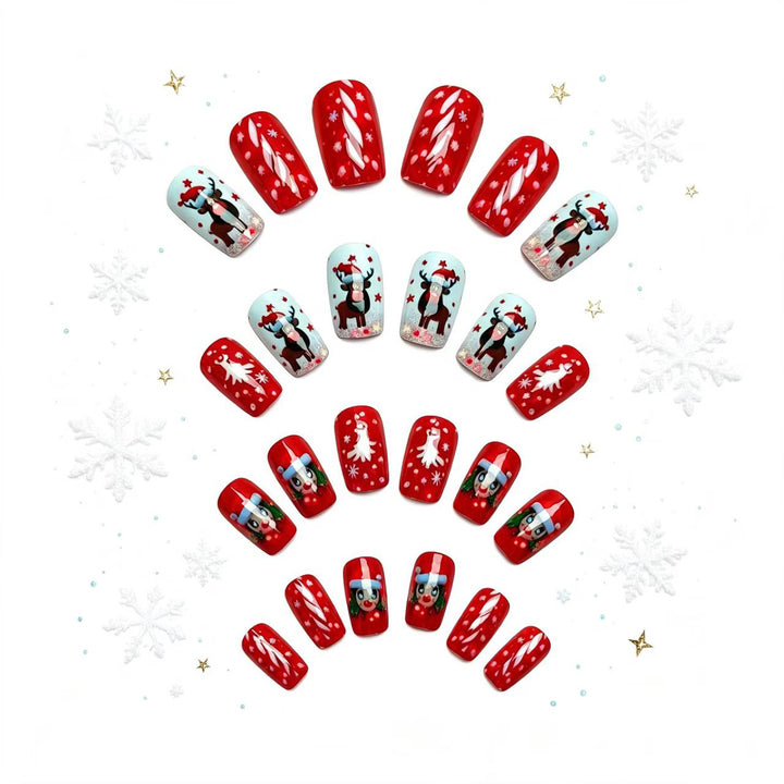 Creative Festive Character Nail Art Kalsten