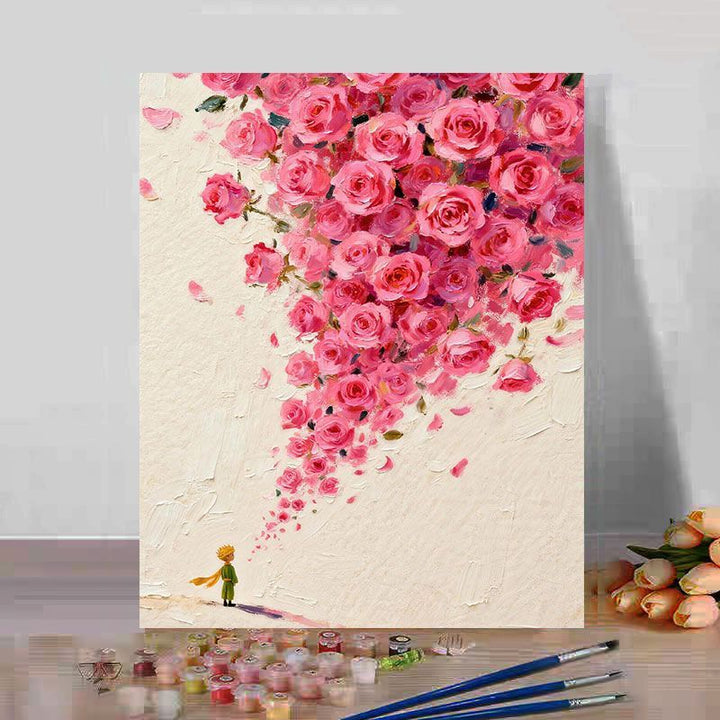 Floral Fantasy Art Canvas Print Kalsten