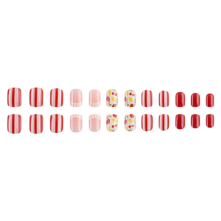 Trendy Fruit-Themed Nail Art Kalsten