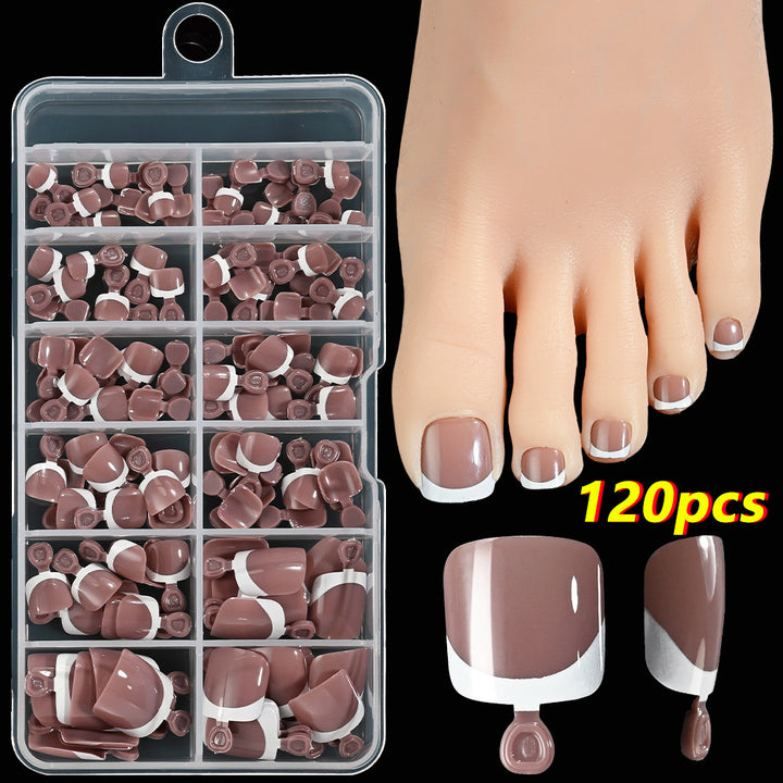 French Tip Press-On Nail Set