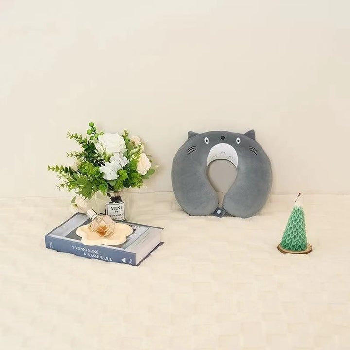 Unisex Neck Support Pillow with Cute Animal Design Kalsten