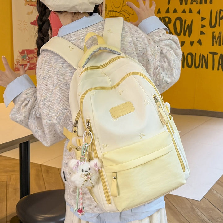 Stylish Emblazoned Multi-Compartment Backpack Kalsten