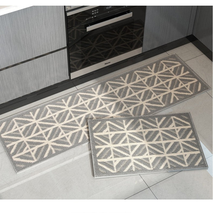 Geometric Kitchen Runner Mat