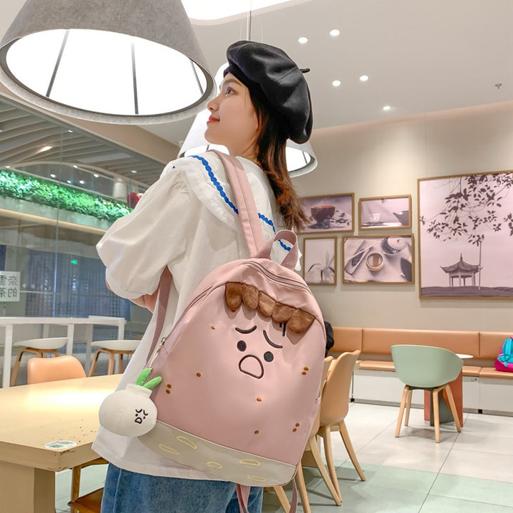 Whimsical Cartoon-Themed Backpack