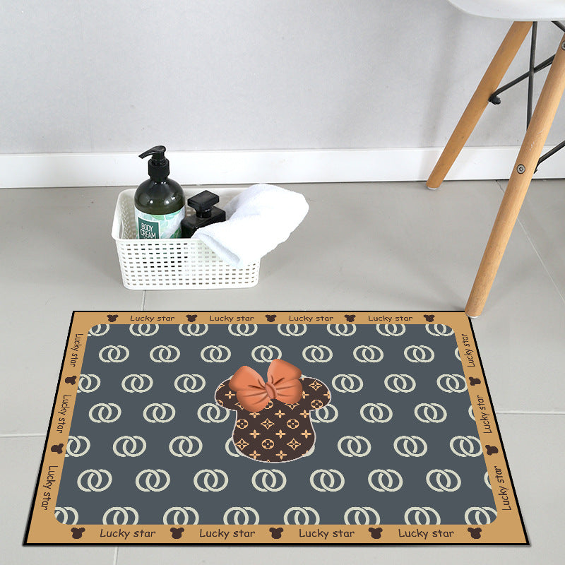 Decorative Bath Mat Kalsten