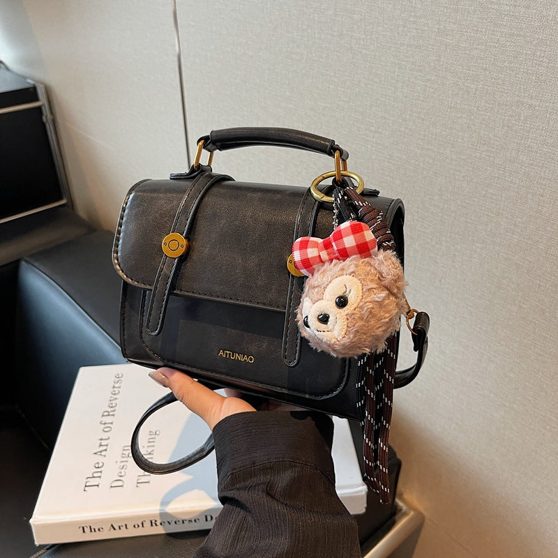 Compact Leather Handbag Kalsten