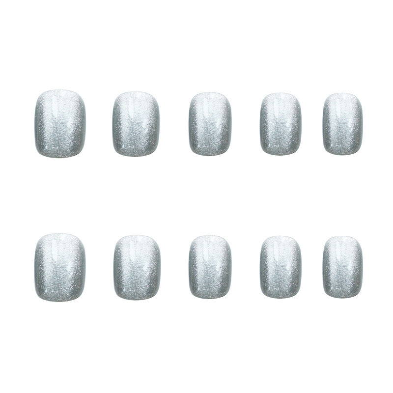 Glittery Press-On Nail Set Kalsten