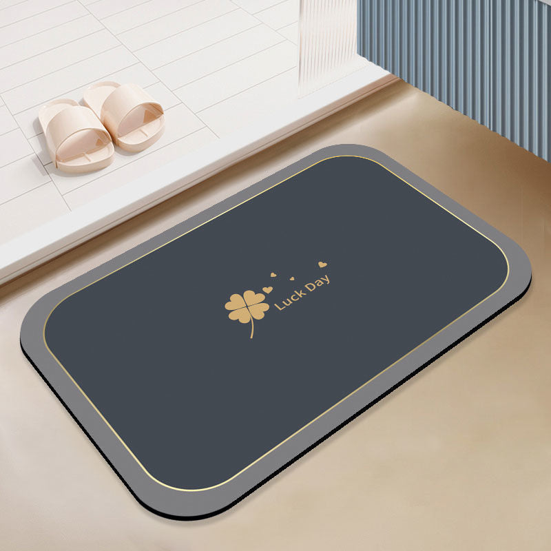 Luck-Inspired Decorative Bath Mat