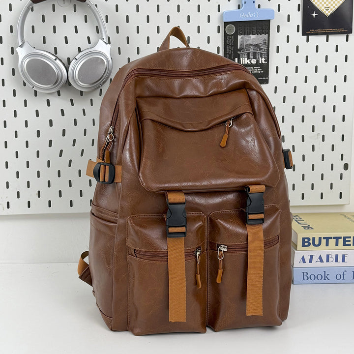 Durable Leather Backpack Kalsten