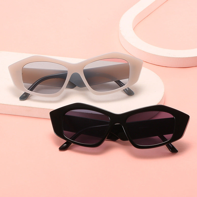 Women's geometric sunglasses with unique, futuristic design Kalsten