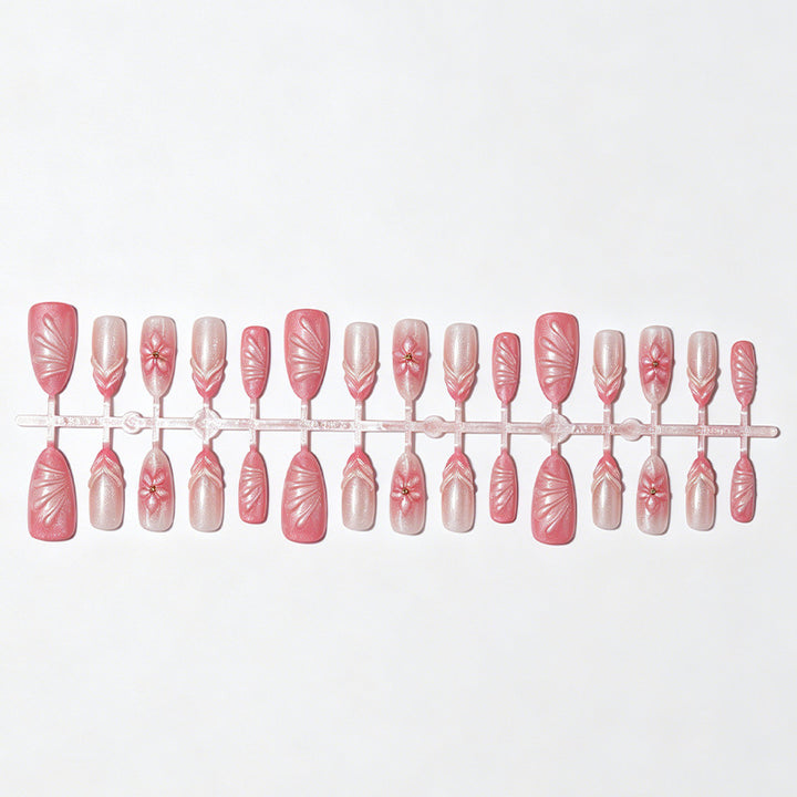 Decorative Press-On Nail Art Set kalsten 1788495816
