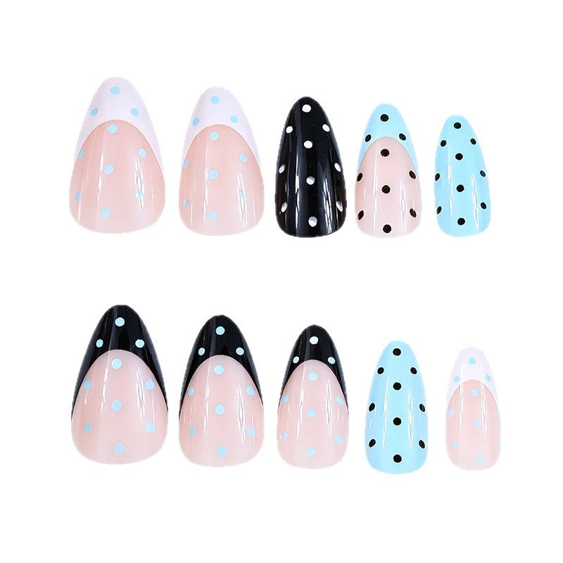 Decorative Polka Dot Nail Enhancements Kalsten
