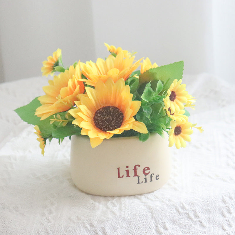 Elegant Faux Floral Centerpiece