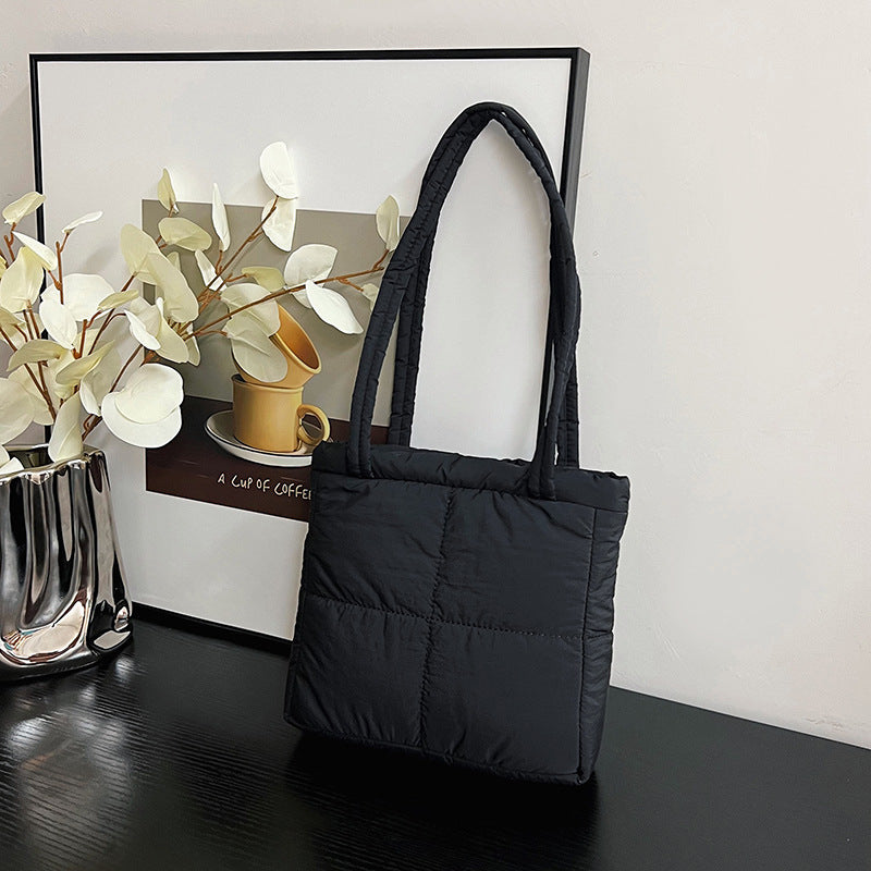 Stylish Quilted Tote Bag Kalsten
