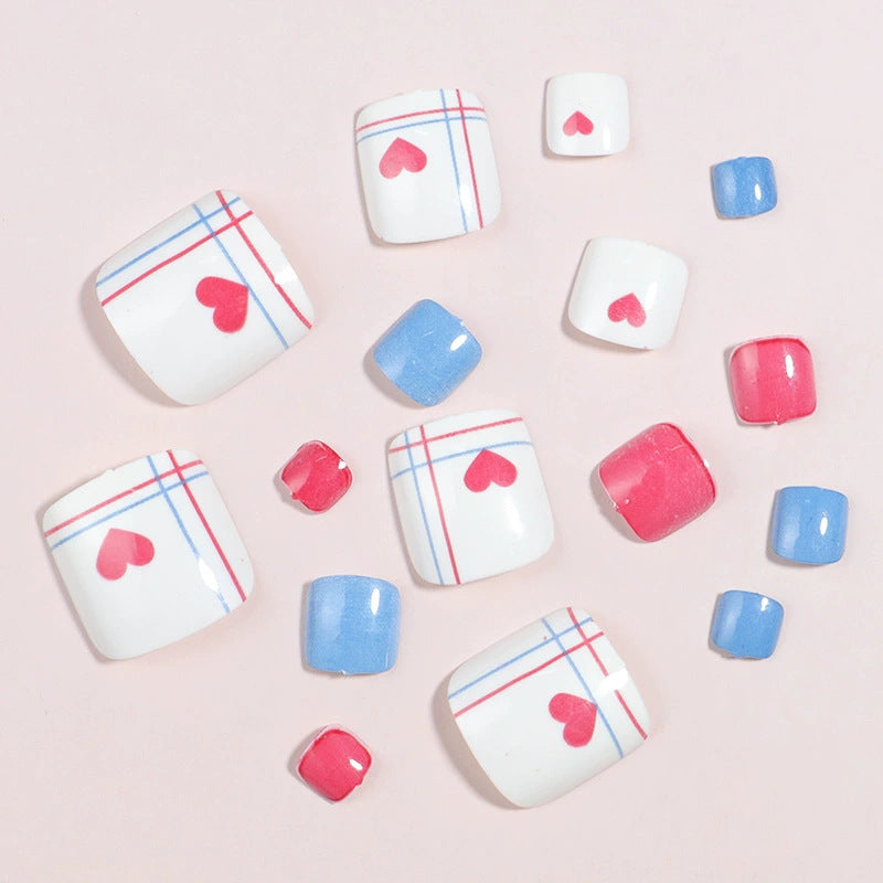 Creative Themed Press-On Nail Set Kalsten