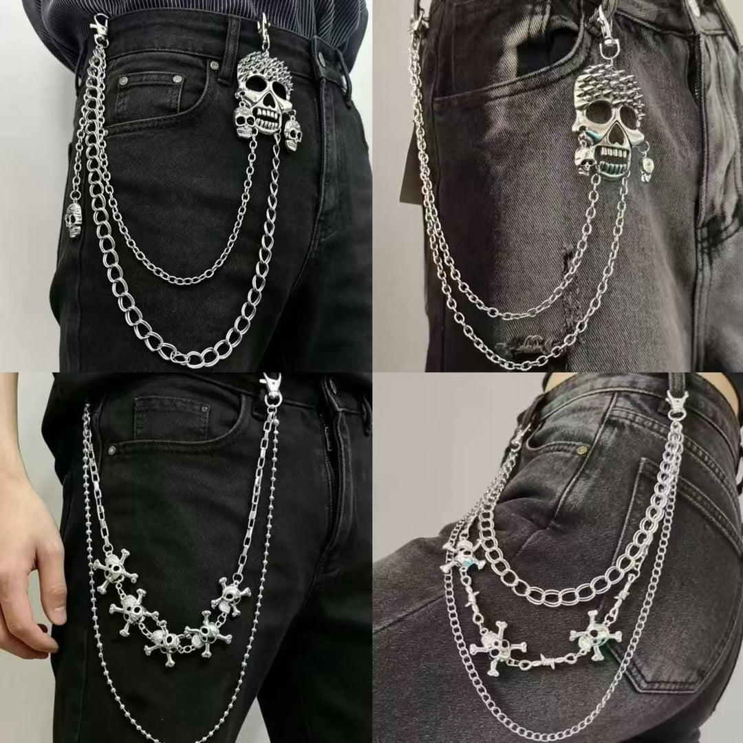 Fashionable chain belt with cross pendants Kalsten