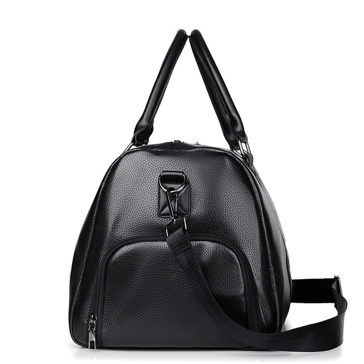 Premium Leather Weekend Duffel Bag Kalsten