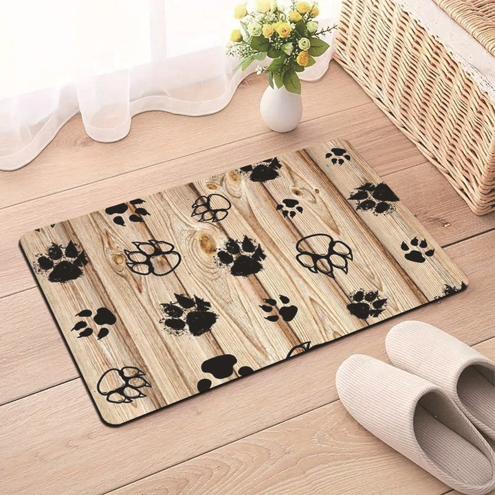Decorative Pet-Themed Bath Mat Kalsten