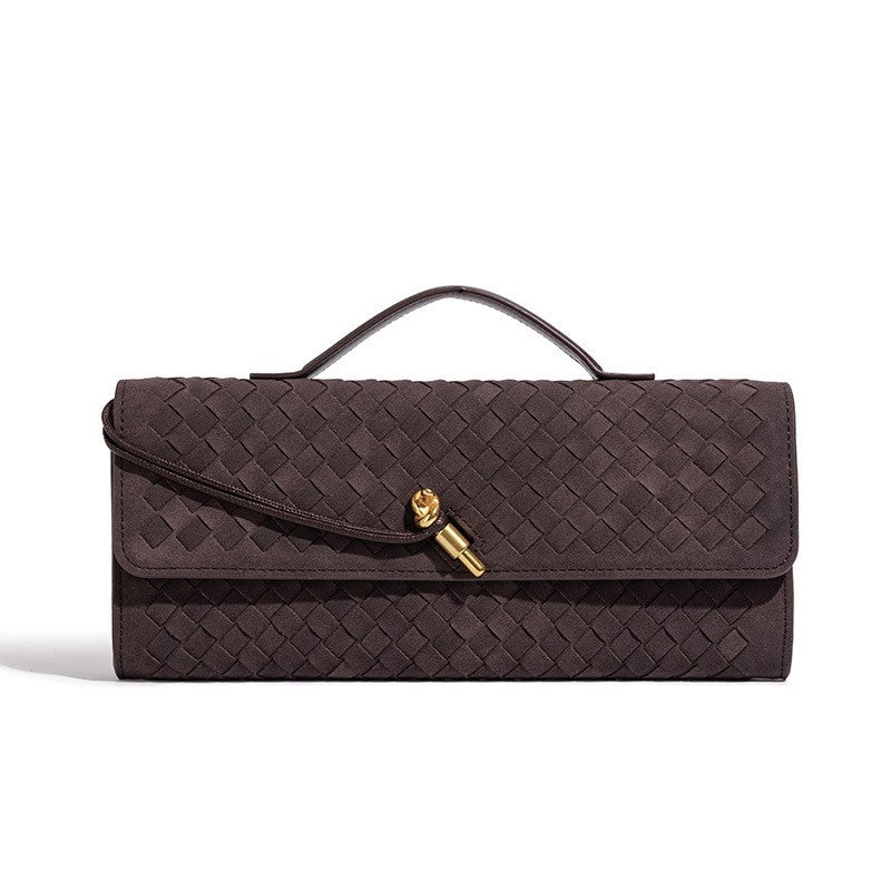 Textured Woven Clutch Purse Kalsten