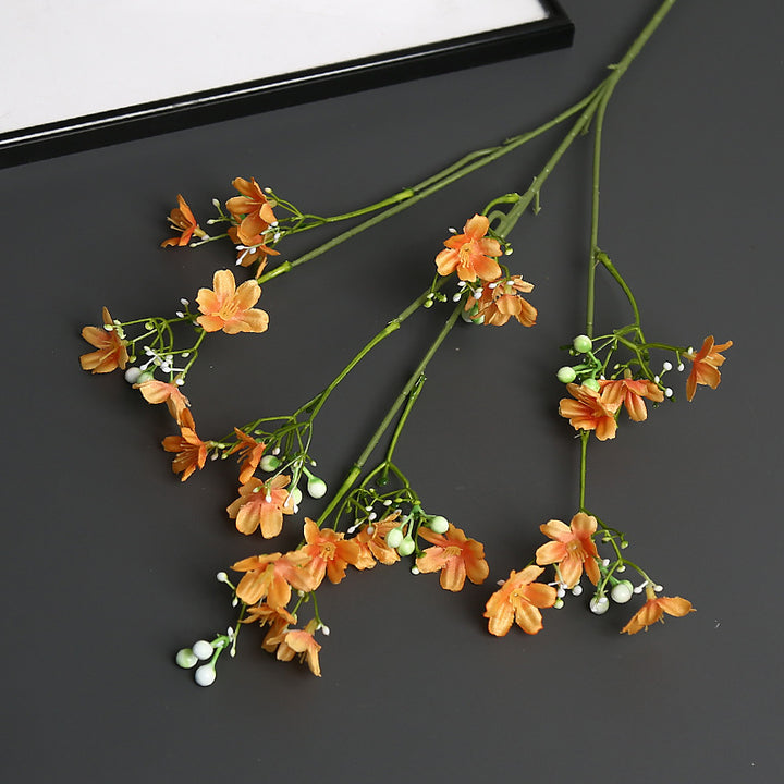 Faux Floral Spray for Home Decor Display