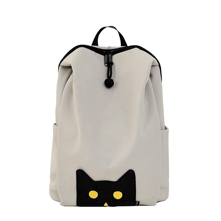 Playful Cat-Themed Casual Backpack Kalsten