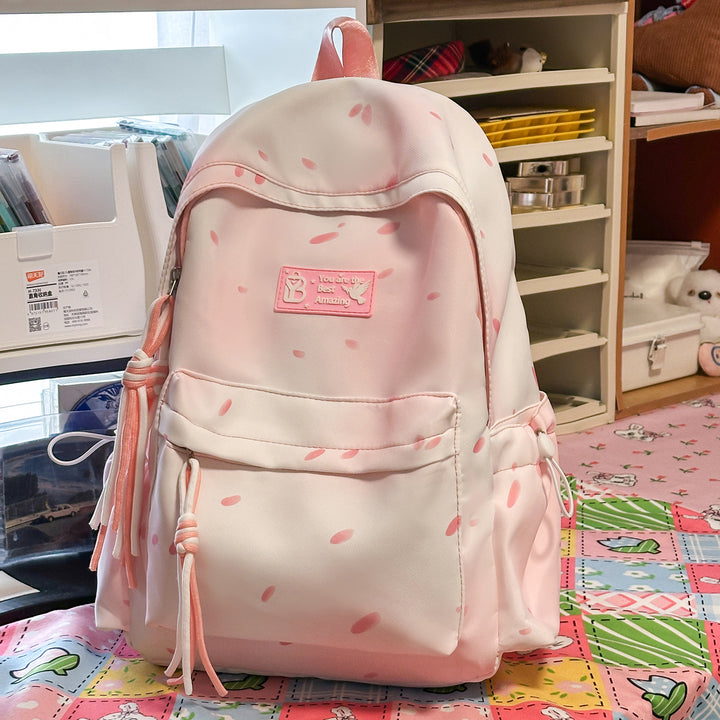 Stylish Polka Dotted Backpack Kalsten