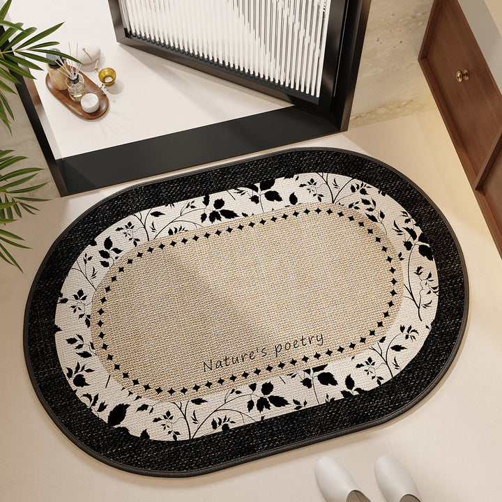 Artistic Nature-Inspired Area Rug for Home Decor