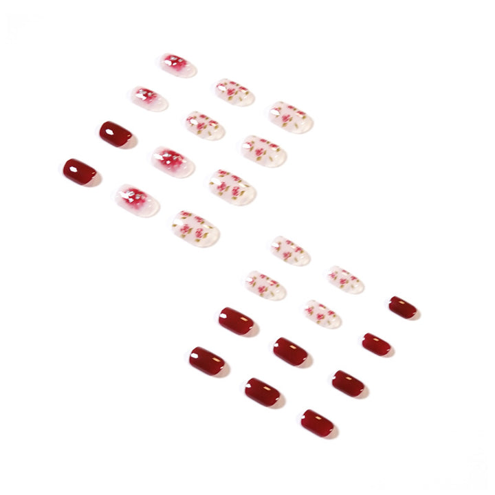 Artful nail art with elegant floral design Kalsten