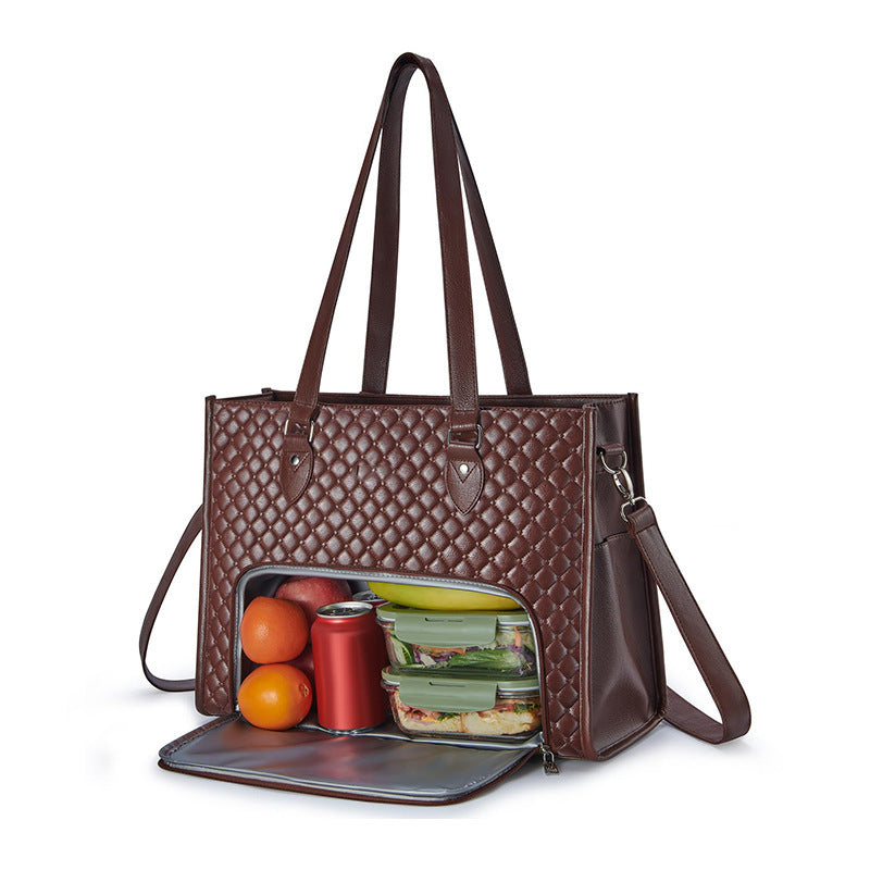 Elegant cooler bag with insulated inner compartment Kalsten