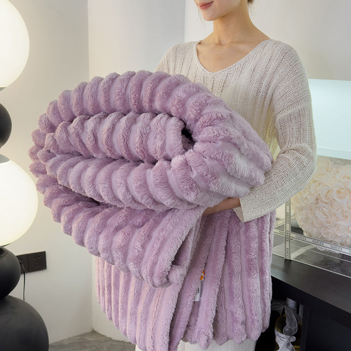 Women's Luxurious Plush Fleece Blanket
