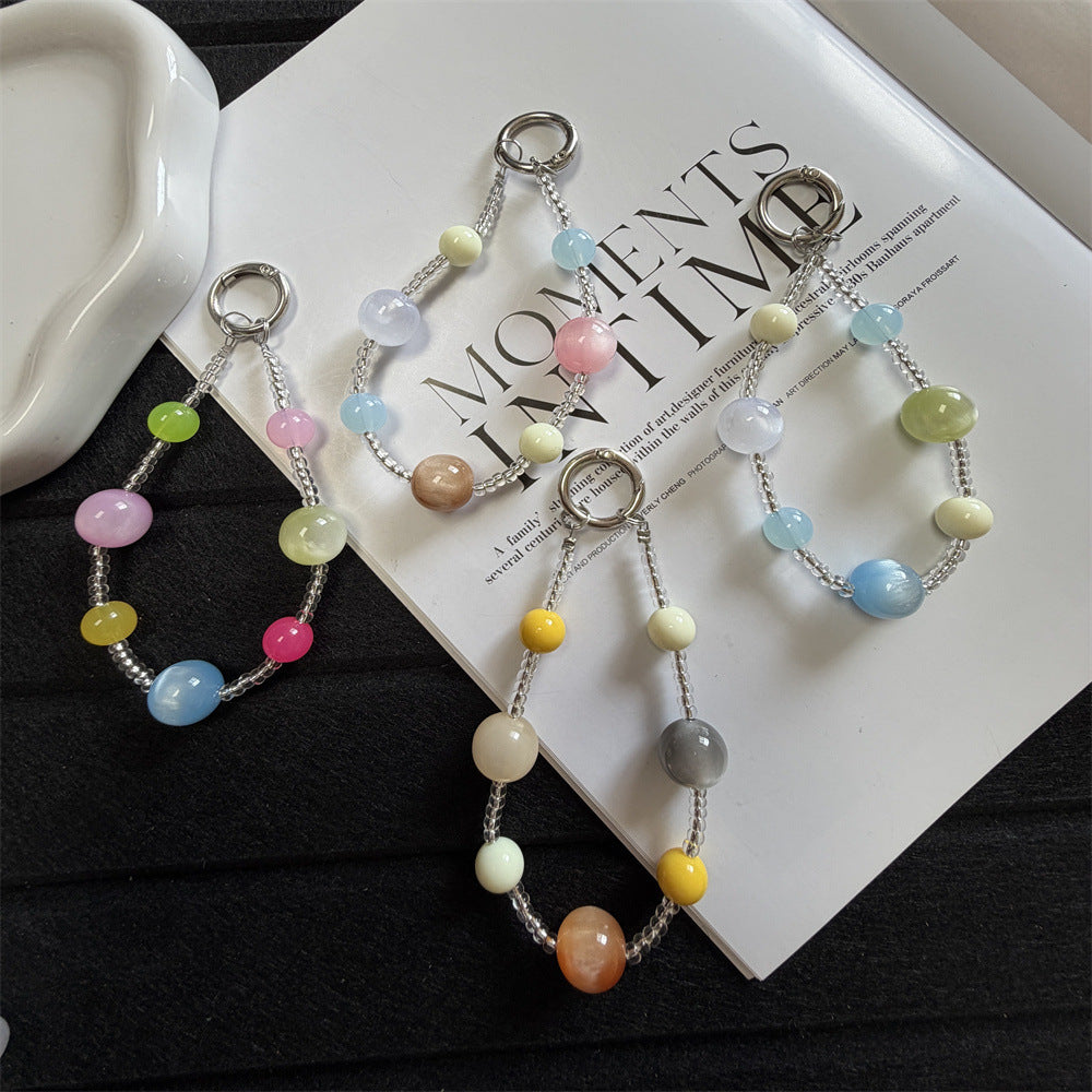 Decorative Beaded Keychain Holder Kalsten 1790134943