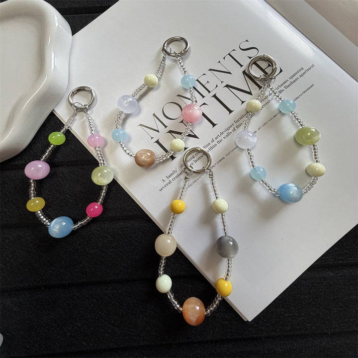 Decorative Beaded Keychain Holder Kalsten 1790134943