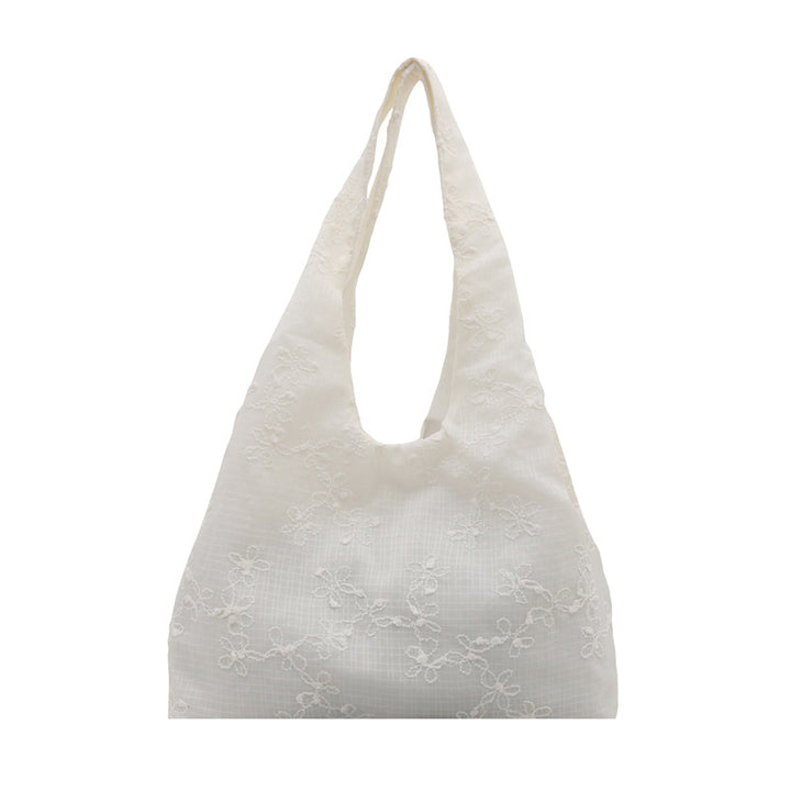 Floral Patterned Reusable Shopping Tote Bag
