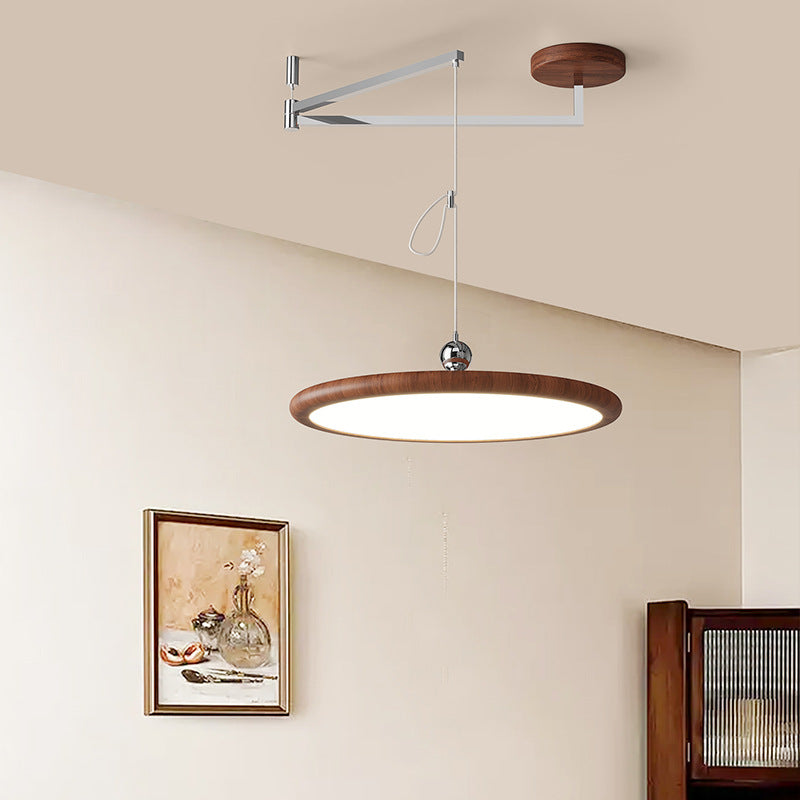 Minimalist Wooden Pendant Light