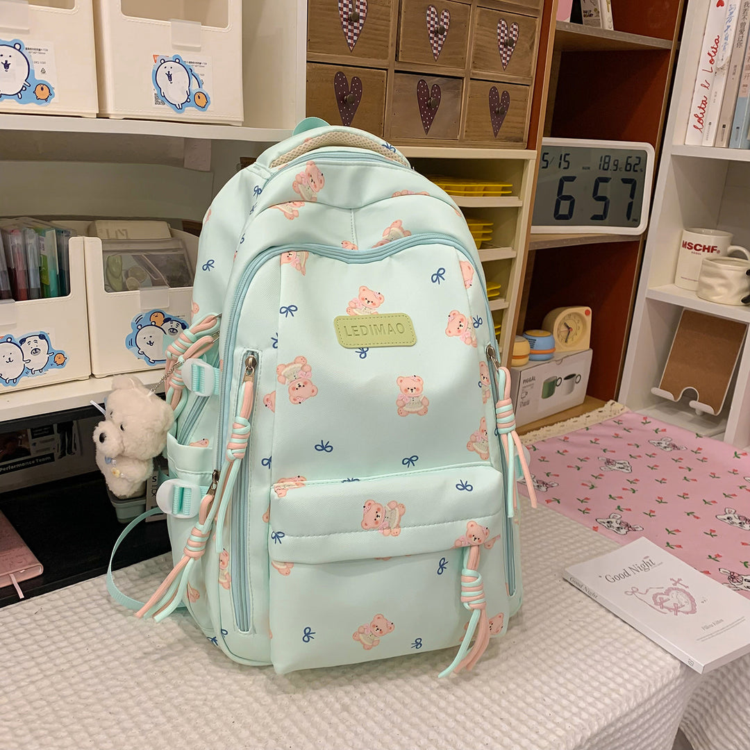 Cute Character-Printed Backpack Kalsten