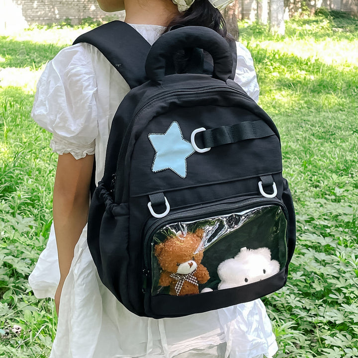 Cute Star-Embellished Mini Backpack Kalsten