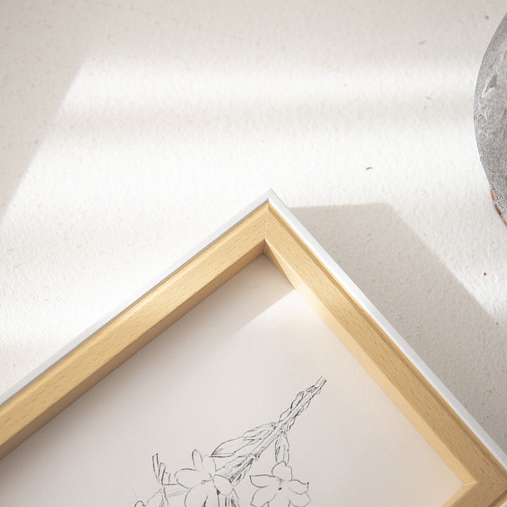 Elegant Floral Art Print Frame