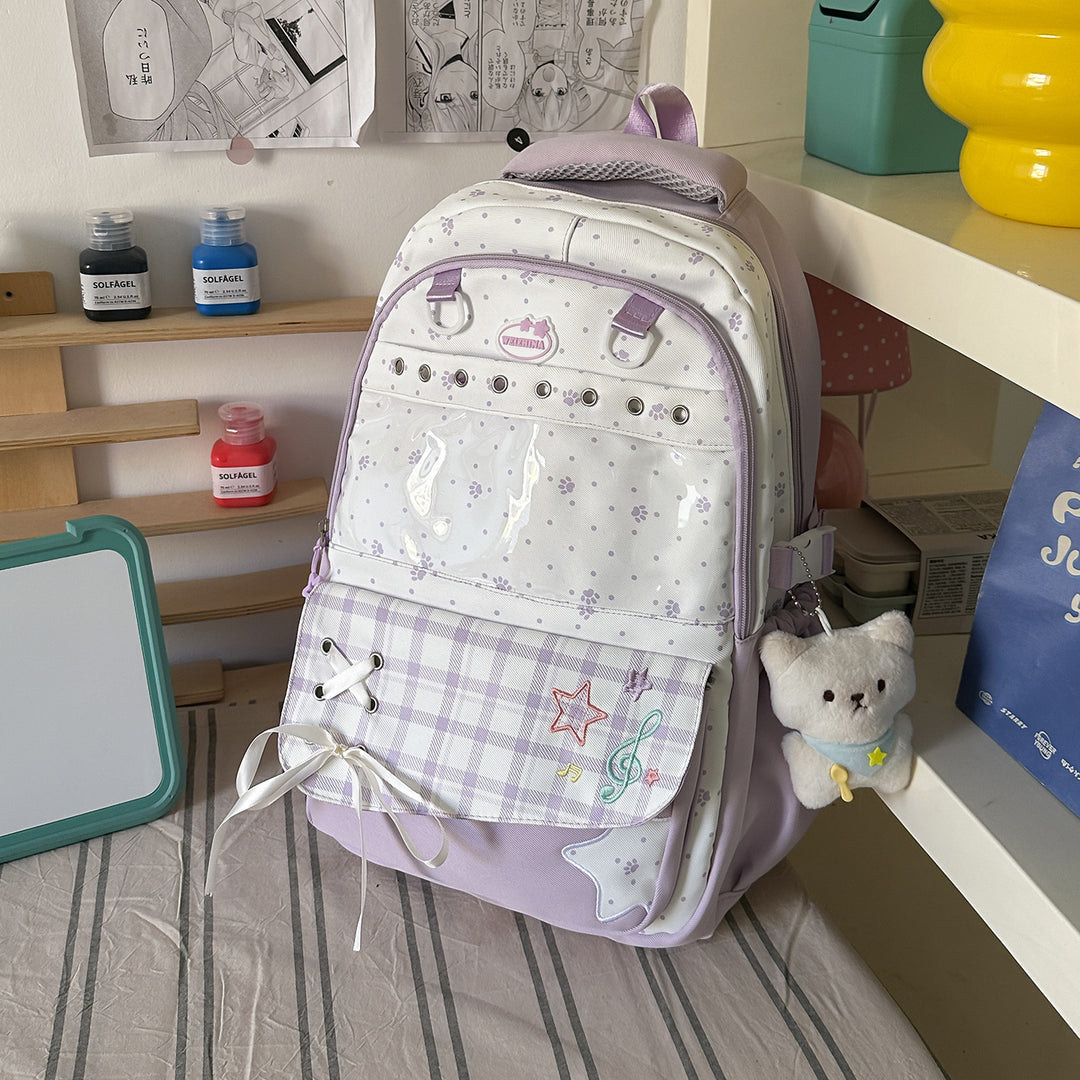 Trendy Music-Themed Backpack Kalsten